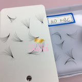 Loose premade fans Sharp stem 10D 0.03 500pcs/box