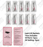 Free Shipping Lash lifting sachets- 5 sets