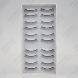 Practice Eyelashes, 5 pairs/tray, 10 Pairs/tray