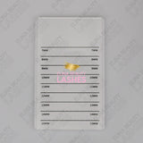 T45 white Acrylic Lash Pallets, eyelash extensions pallets