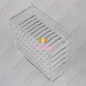 T46 white Acrylic Lash Pallets 5 Layers