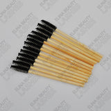 Mascara Brushes With Bamboo Wands